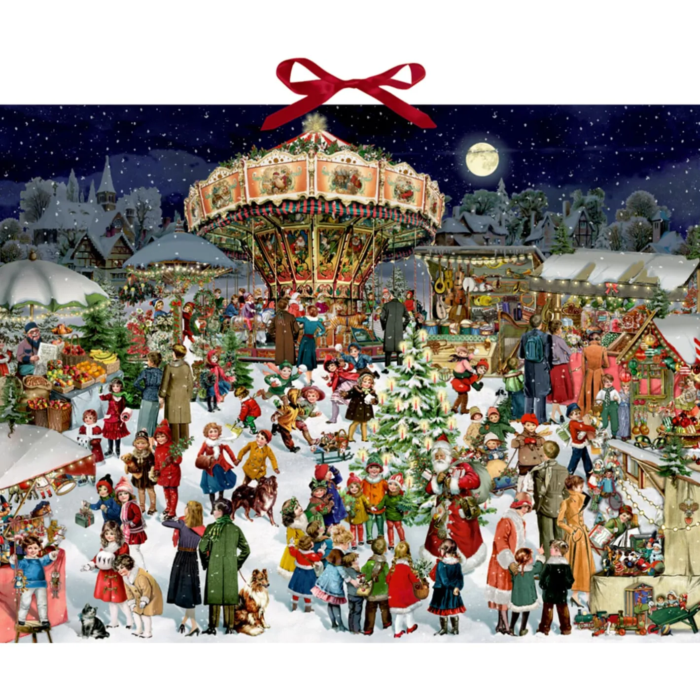 Adventskalender "Nostalgischer Weihnachtsmarkt" Online