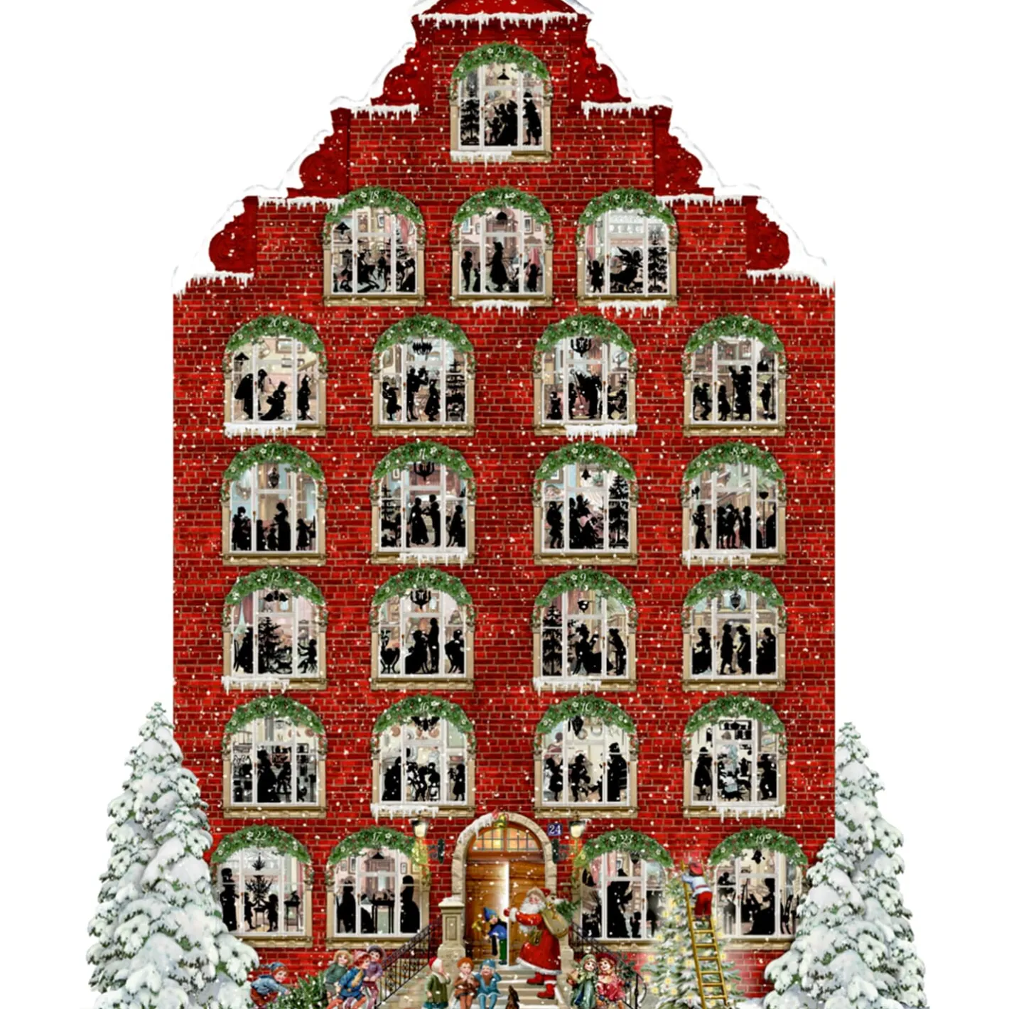 Adventskalender "Nostalgisches Weihnachtshaus" Discount