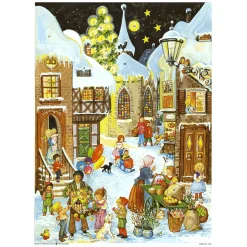 Adventskalender "Weihnachtsmarkt" Outlet