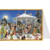 Adventskalender-Karte "Musikpavillon" Discount