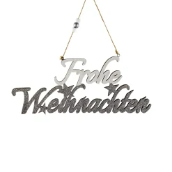 Aufhänger "Frohe Weihnachten", 30cm Online