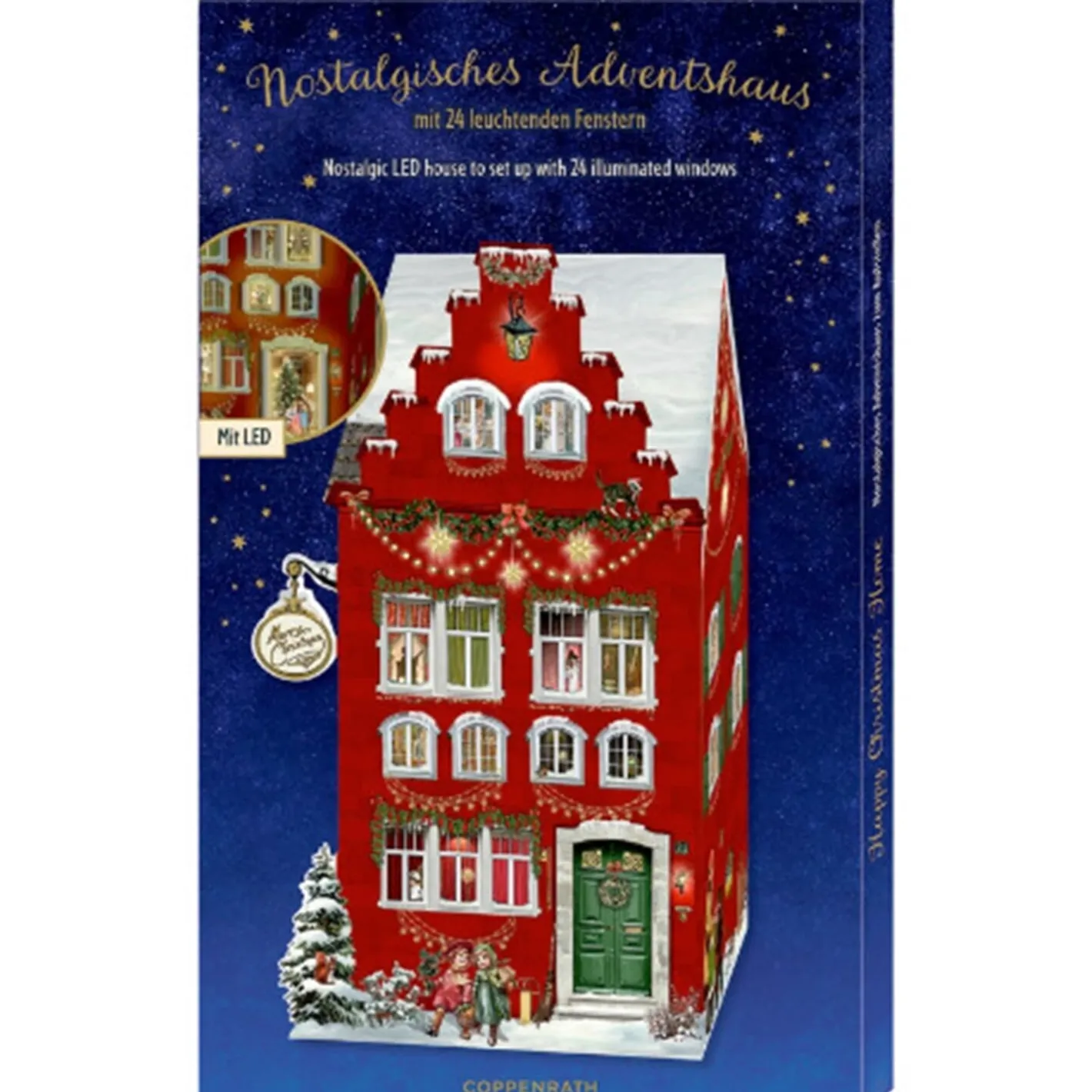 Aufstell-Adventskalender "Happy Christmas Home" Outlet