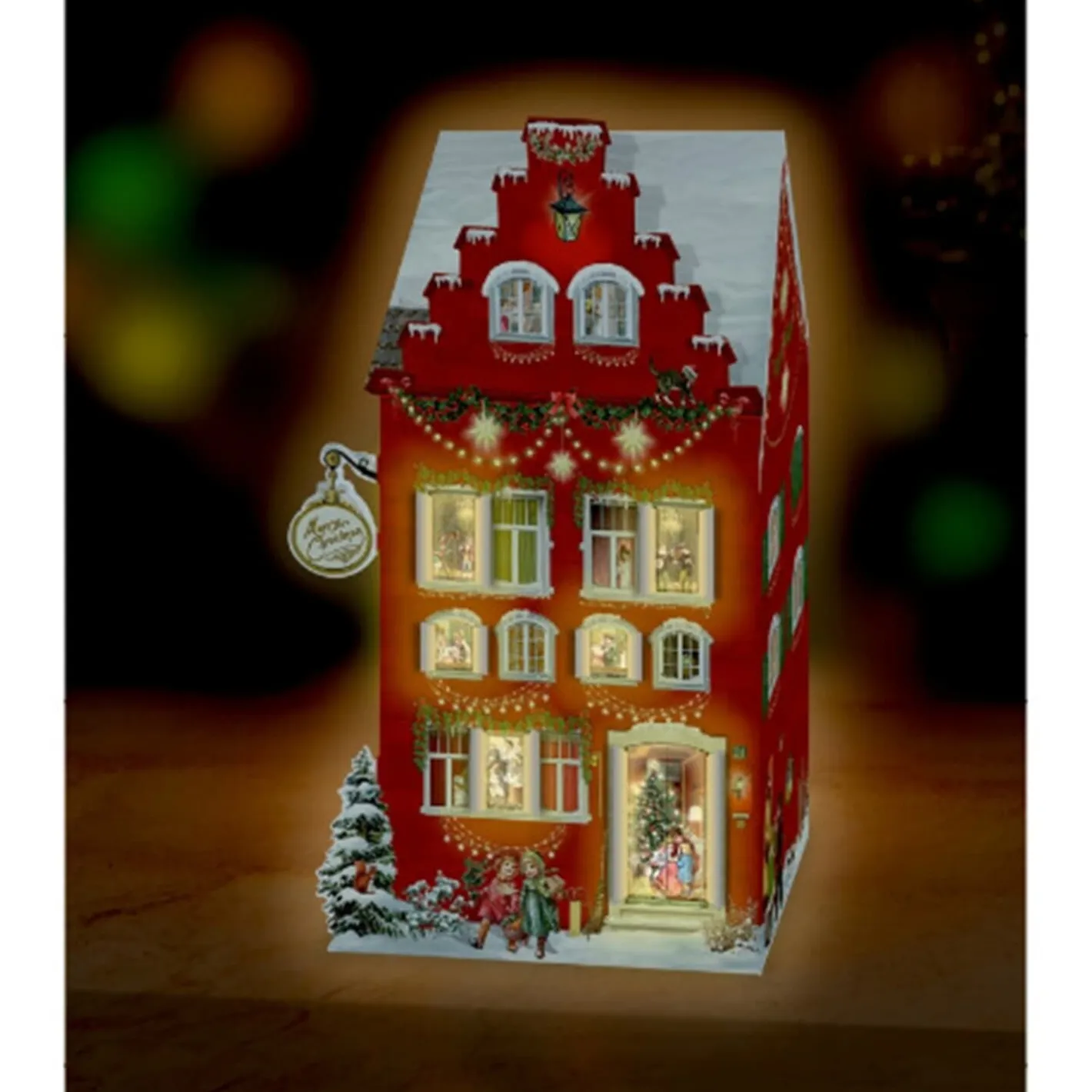 Aufstell-Adventskalender "Happy Christmas Home" Outlet