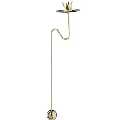 Balancelichthalter, goldfarben Sale