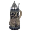 Bierkrug mit Zinndeckel "Rothenburg mit Ritter", 0,5l Outlet