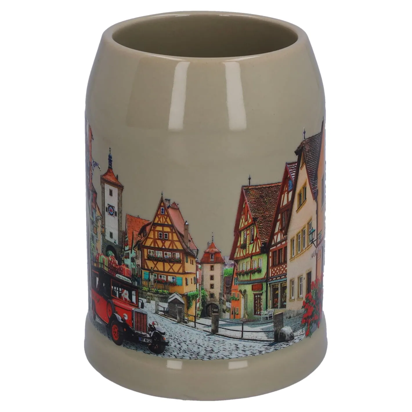 Bierkrug "Silhouette Rothenburg", 0,5 l Hot