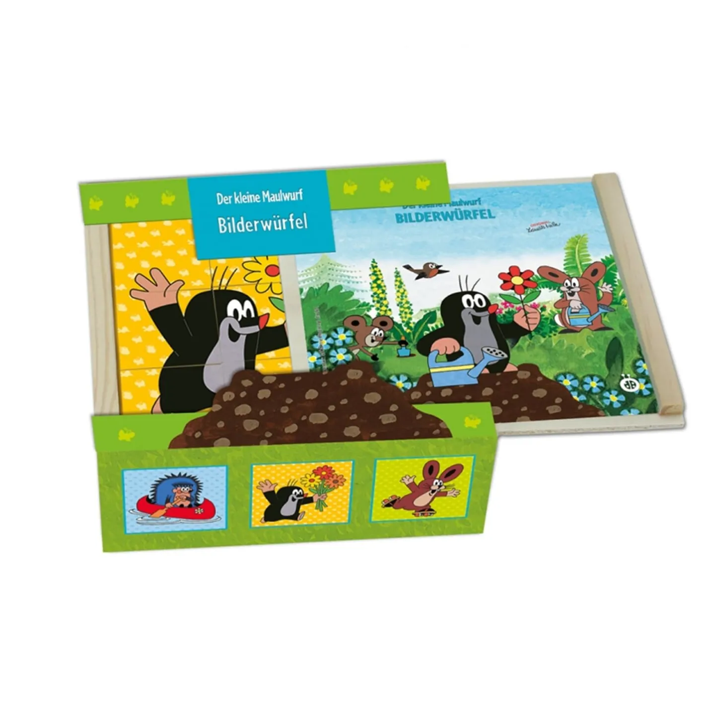 Trötsch Verlag Bilderwürfel "Der kleine Maulwurf" (Würfelpuzzle) Outlet