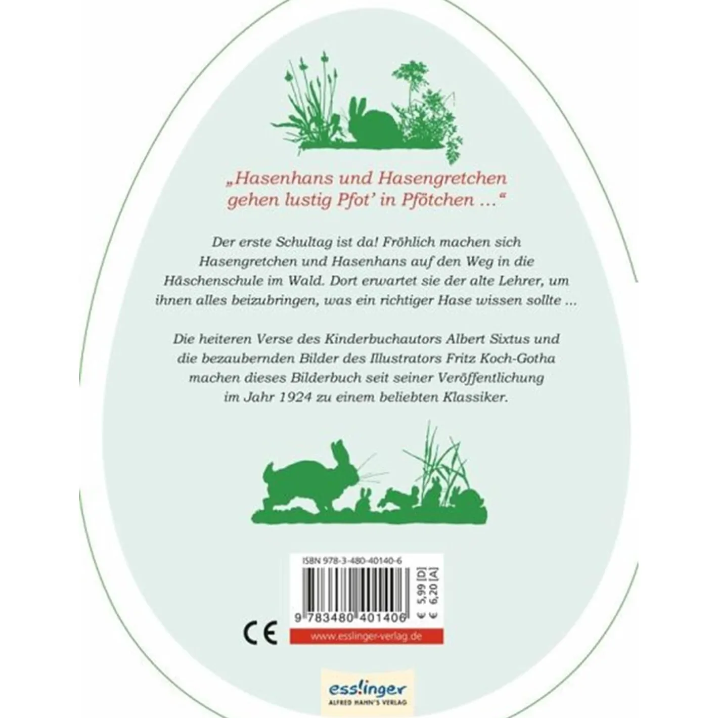 Buch "Die Häschenschule" New