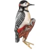 Poesie in Glas Buntspecht mit Clip Discount