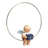 WENDT & KÜHN Christbaumengel im Ring mit Geschenk Best