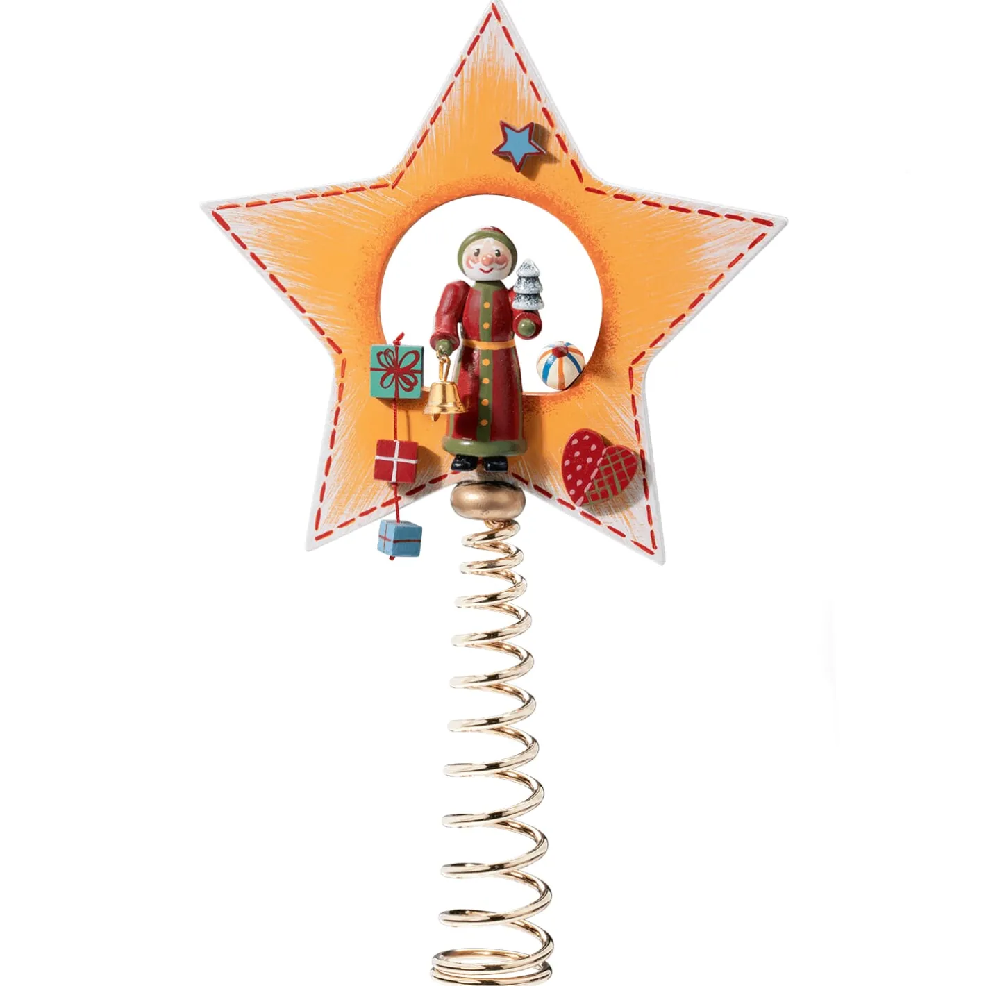 Käthes Original Christbaumspitze "Weihnachtsmann" Best