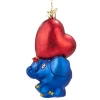 Poesie in Glas Der Elefant mit Herzluftballon
