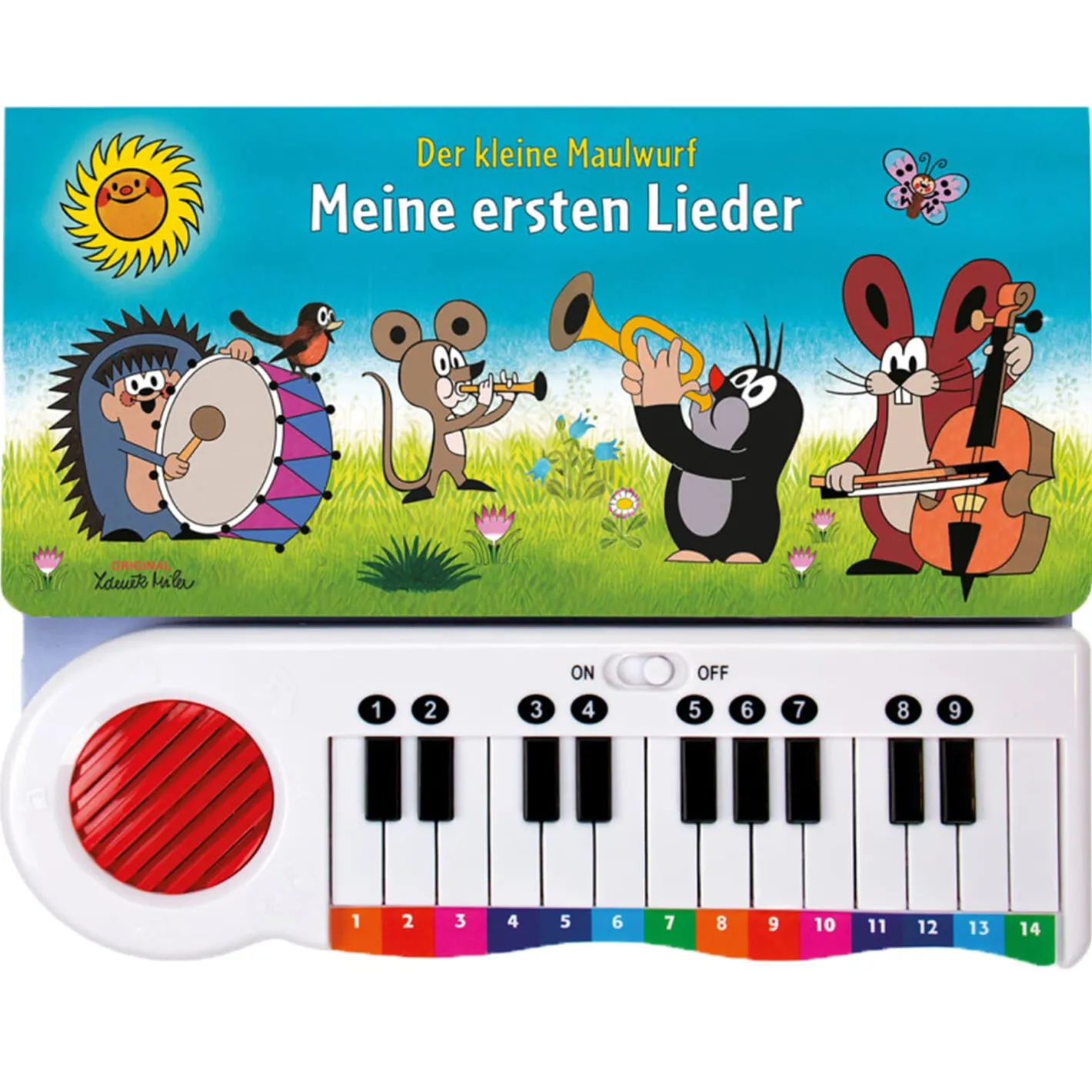 Trötsch Verlag Der kleine Maulwurf Klavierbuch "Meine ersten Lieder" New
