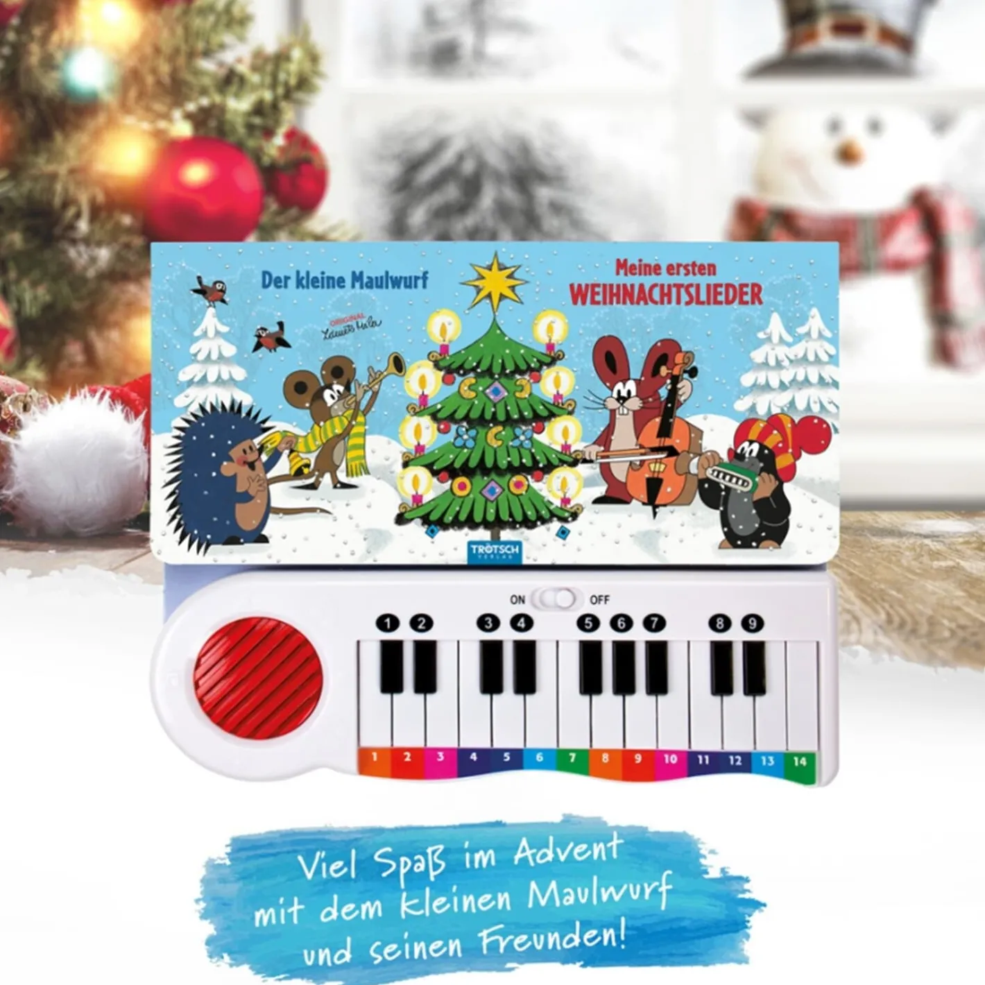 Trötsch Verlag Der kleine Maulwurf Klavierbuch "Meine ersten Weihnachtslieder" Online