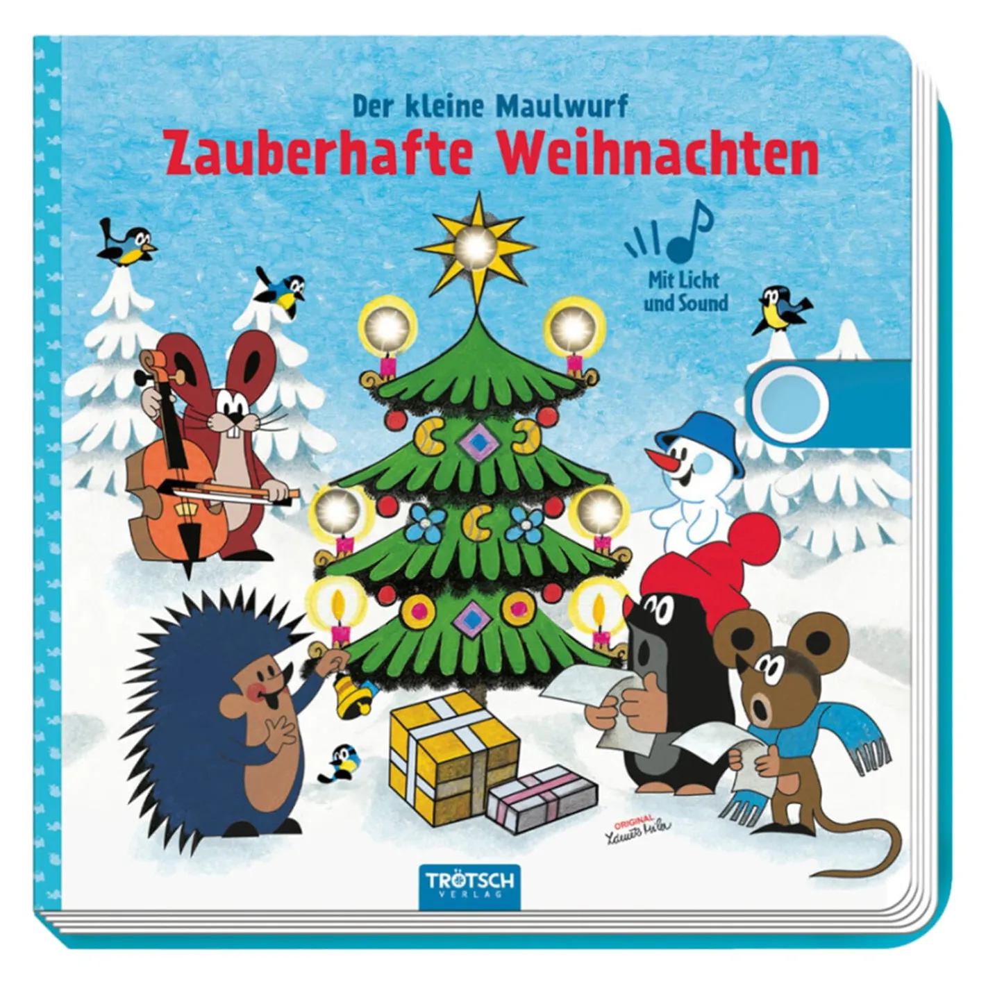 Trötsch Verlag Der kleine Maulwurf Soundbuch "Zauberhafte Weihnachten" Sale