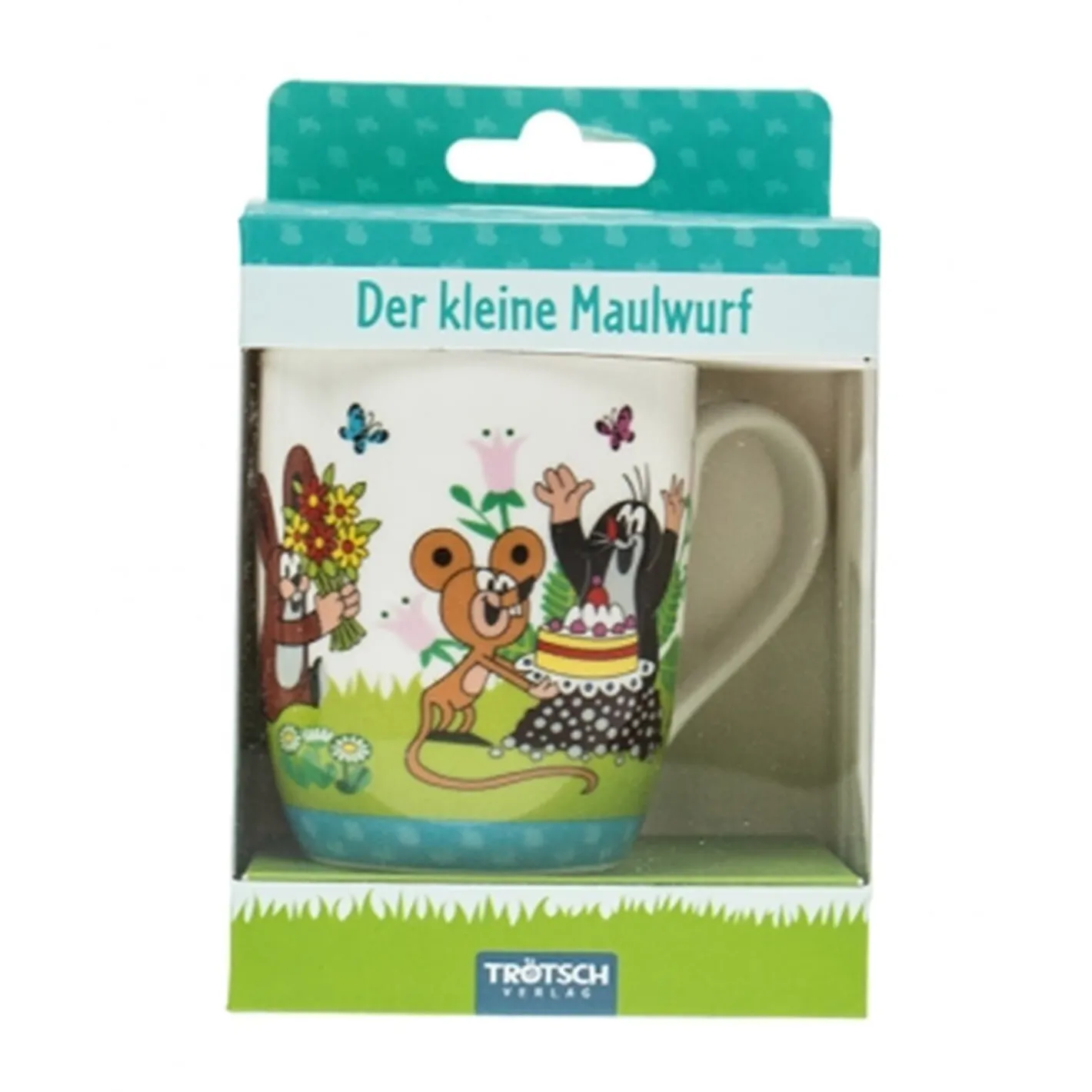 Trötsch Verlag Der kleine Maulwurf Tasse "Maulwurf Geburtstag" New