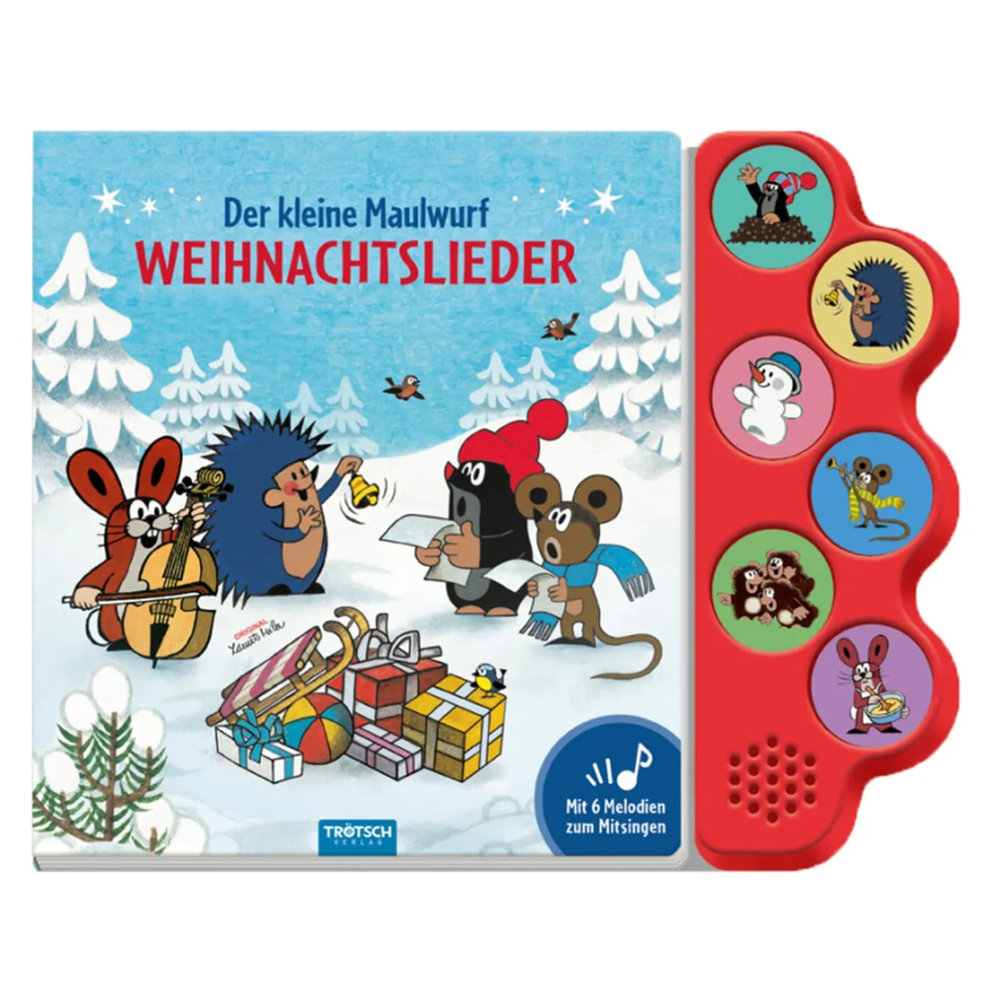 Trötsch Verlag Der kleine Maulwurf, Weihnachts-Soundbuch "Weihnachtslieder" Hot