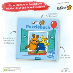 Trötsch Verlag Die Maus Puzzlebuch quadratisch Best