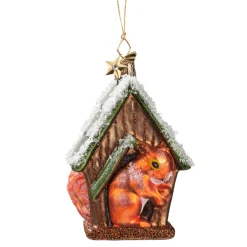 Poesie in Glas Eichhörnchen im Vogelhaus Clearance