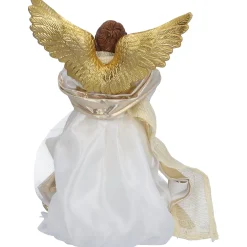 Engel, beige/goldfarben, Standfigur Clearance