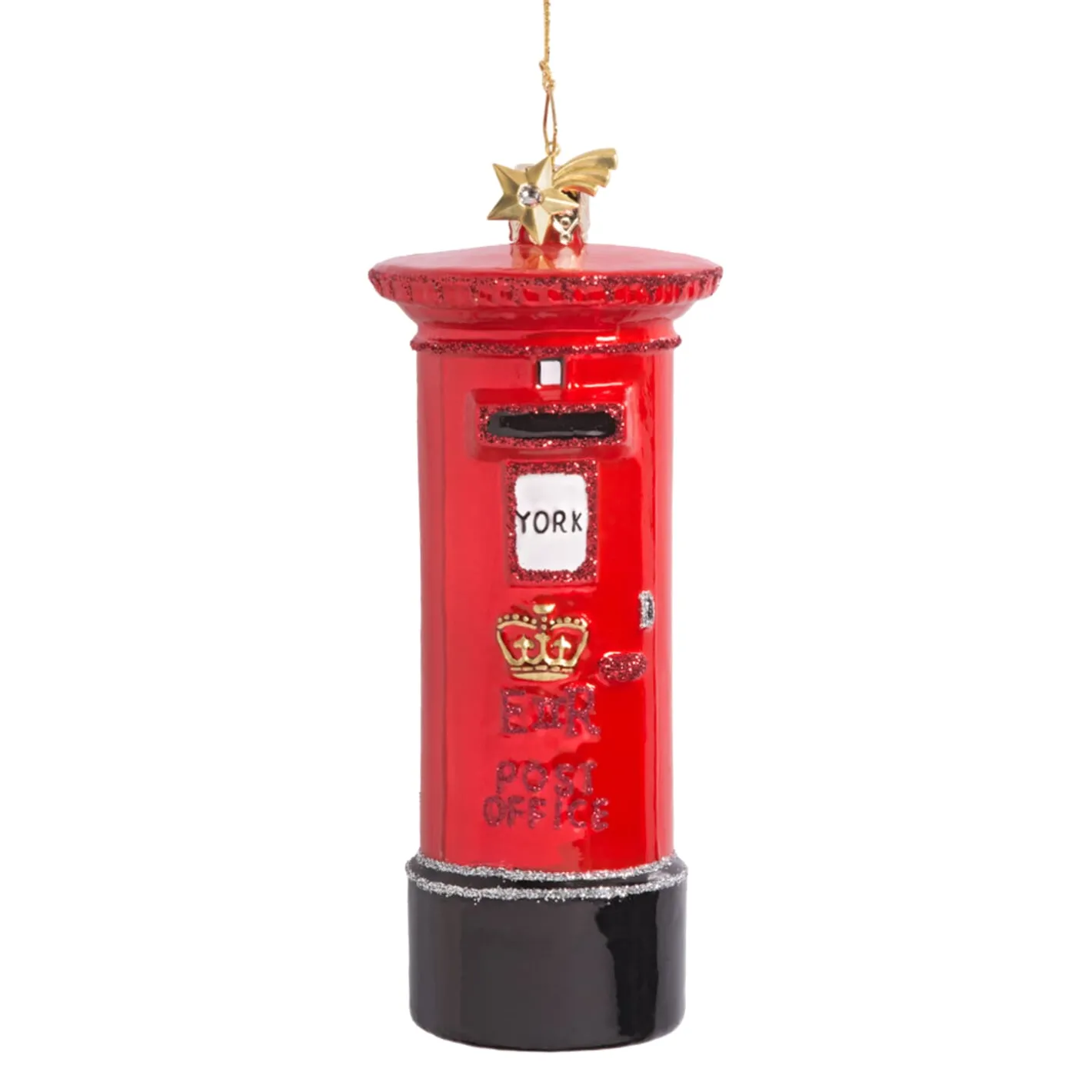 Poesie in Glas Englischer Briefkasten "York" Outlet