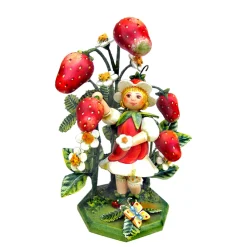 Kindertraum Erdbeermädchen, Jahresfigur 2011 Sale