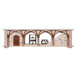 RATAGS Holzdesign Fensterbank "Vorratskeller", 230V mit USB A-Anschluss Discount