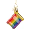 Poesie in Glas Flagge Regenbogen Best
