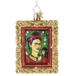 Poesie in Glas Frida Kahlo Gemälde, Glas-Baumbehang Best