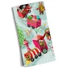 Geschirrtuch Winterzug mit Tieren Discount