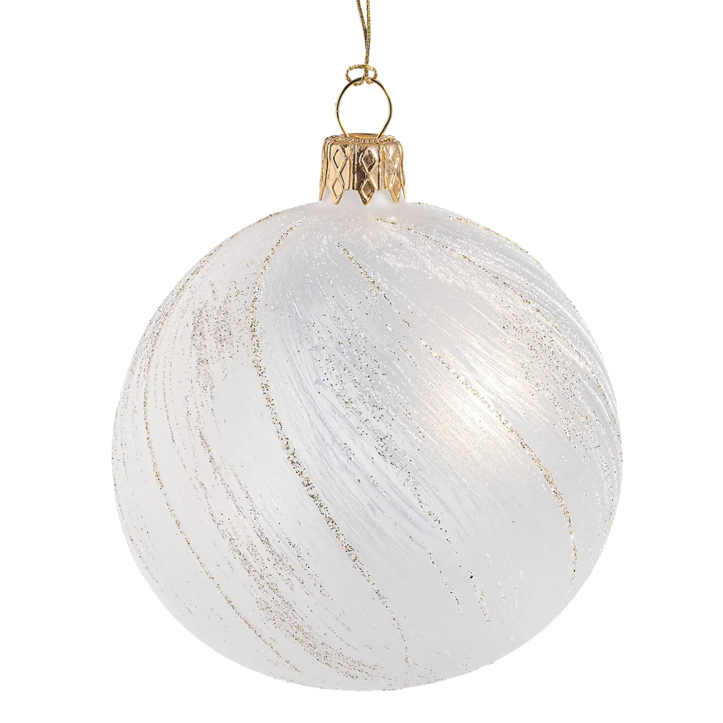 Glaskugel klar, champagner, 6 cm Online