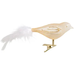Poesie in Glas Glasvogel, gold-glimmer Hot