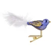 Poesie in Glas Glasvogel, lila-goldfarben Sale