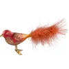 Poesie in Glas Glasvogel, rot-gold Outlet