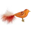 Poesie in Glas Glasvogel rot-orange-gold Online