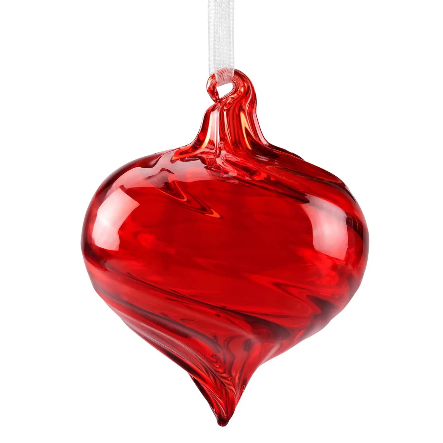 Glaszwiebel rot, 10 cm