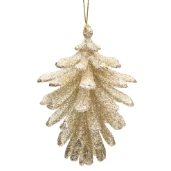Glitzernder Zapfen New