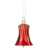 Glocke rot mit Glitterdach Hot