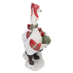 Gänsepaar mit Tanne Hot
