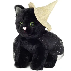 Hermann Teddy Halloween-Katze mit Hut, Plüschfigur Sale
