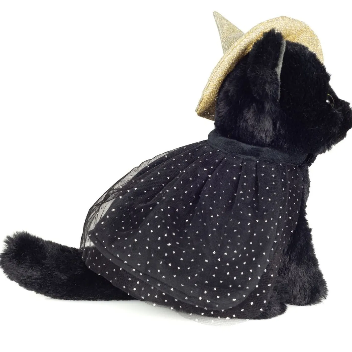 Hermann Teddy Halloween-Katze mit Hut, Plüschfigur Sale