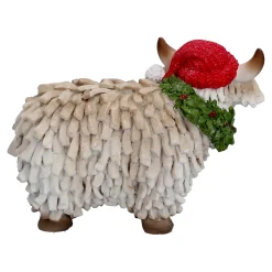 Hochlandrind mit roter Mütze, Standfigur Best