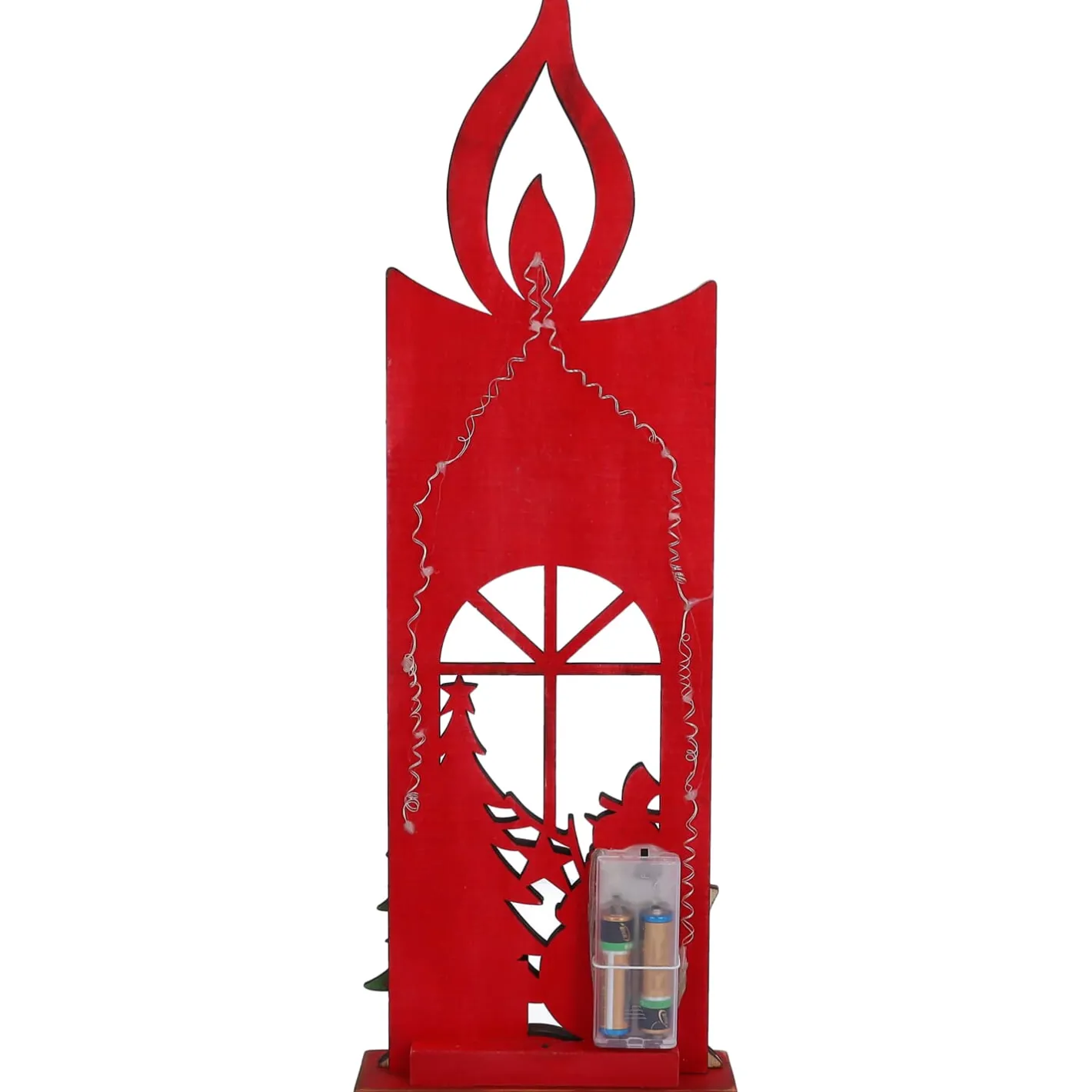 Holzaufsteller "Im Kerzenschein" Discount