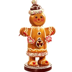 Käthes Original Holzknoddl "Lebkuchenmann", Räuchermännchen
