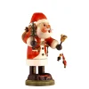 Käthes Original Holzknoddl "Weihnachtsmann mit Glocke", Räuchermännchen Sale