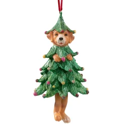 Hund im Weihnachtsbaum Best