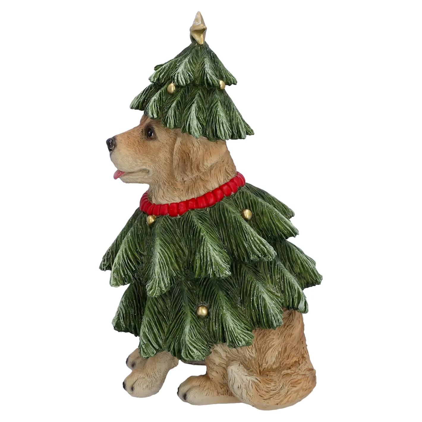 Hund im Weihnachtsbaum, Standfigur