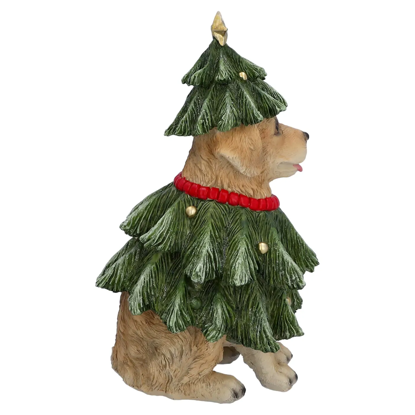 Hund im Weihnachtsbaum, Standfigur