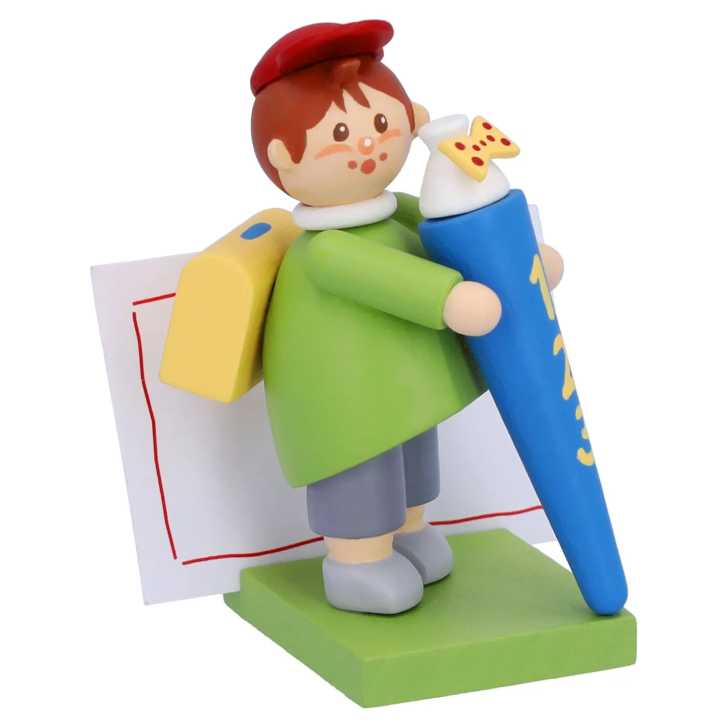 Käthes Original Junge mit Schultüte "Erster Schultag"