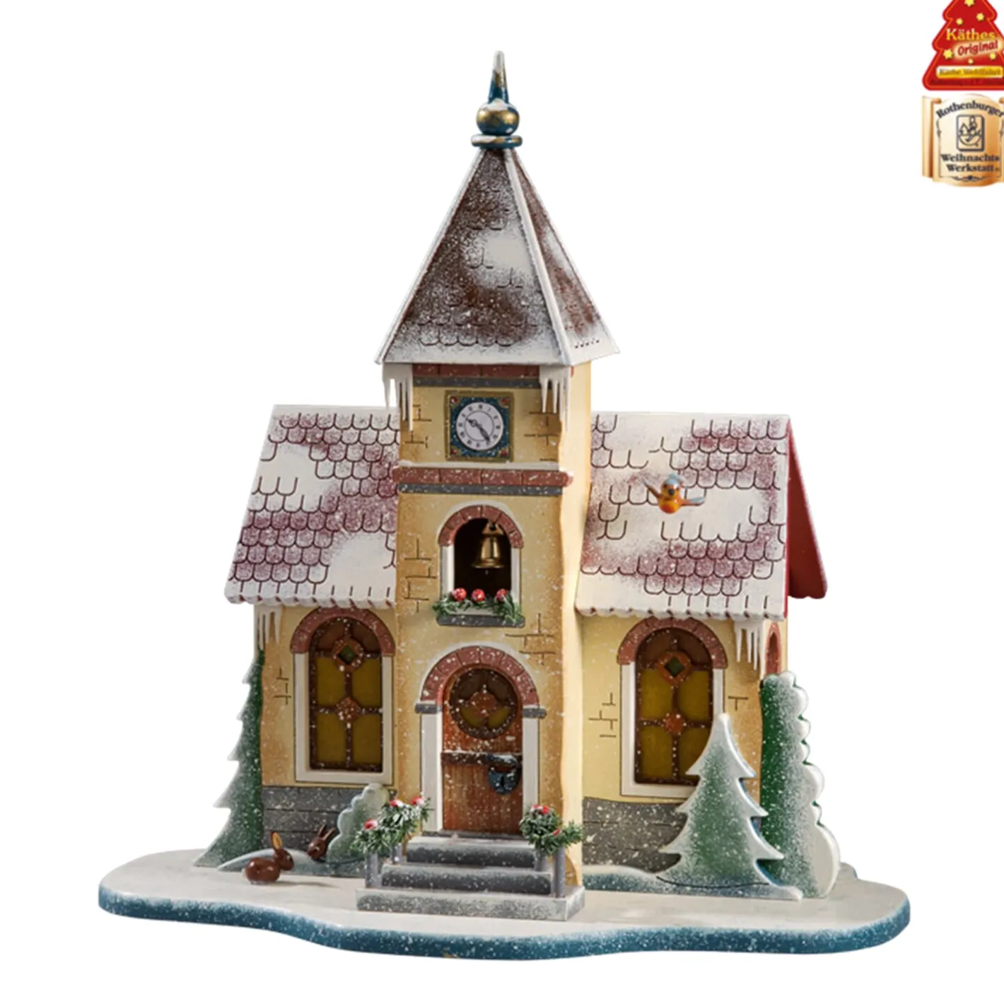 Käthes Original Kirche, beleuchtet Clearance